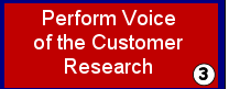 Voice of the Customer Research